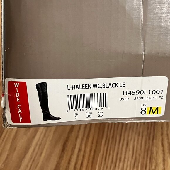 NEW Franco Sarto Women's Haleen Wide Calf Black Over-the-Knee Fall Winter Boots8 - Picture 13 of 14